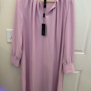 Marc Cain Soft Pink Long Sleeve Dress